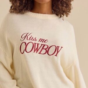 Altar’d State Kiss Me Cowboy Sweater